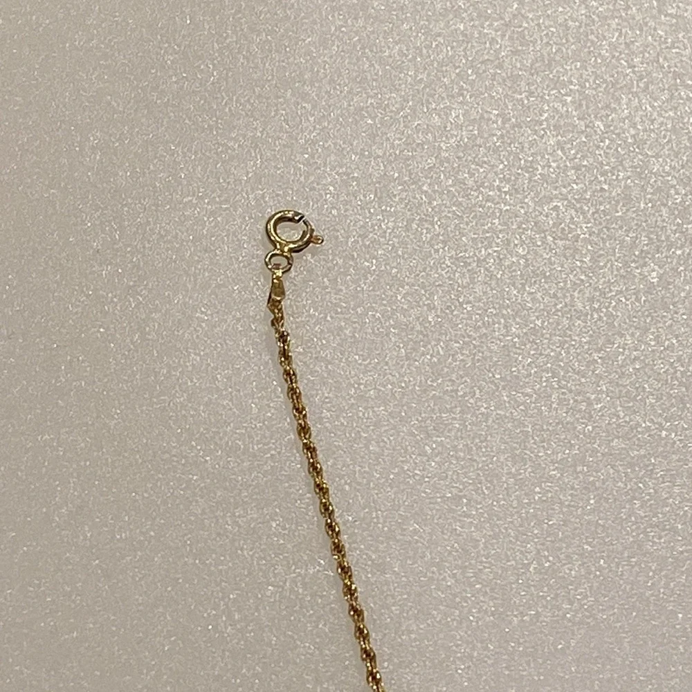 Gold Cross Rope Chain - Picture 3 of 5